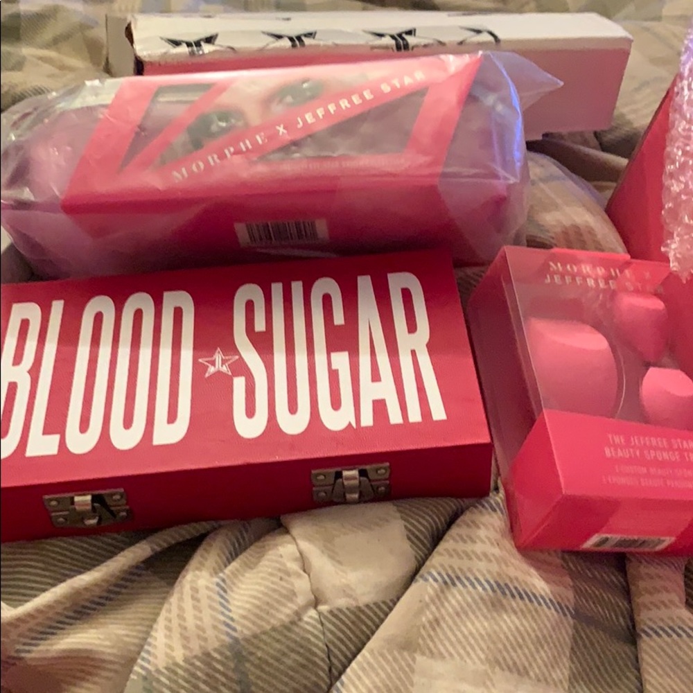 Blood sugar palette brushes n sponges r sold!!!